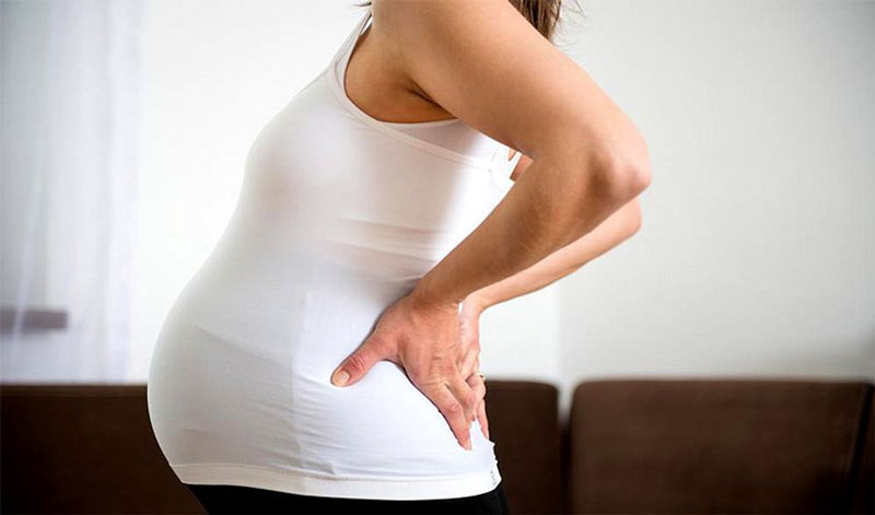 دلایل رایج کمر درد در زمان بارداری: